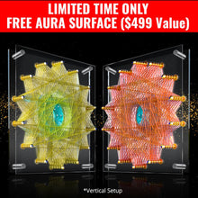 Load image into Gallery viewer, Qi Coil™ Aura Quartz Scalar 360 (4) System With Resonant Console Advanced Mantra Coil